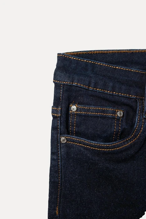 DAMSKIE SKINNY JEANS CIEMNY JEANS L